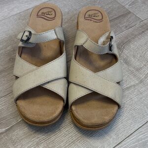 Dansko leather straps Sandals